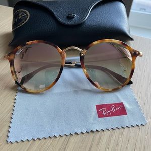 RAY-BAN -  RB2447 // ROUND FLECK FLASH LENSES GRADIENT